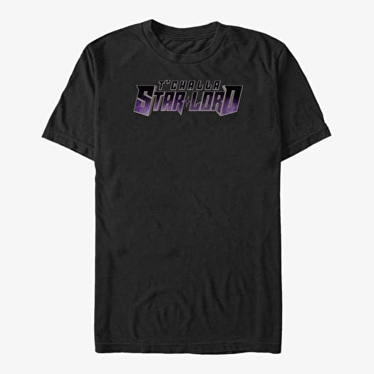 T-shirt Merch Marvel What If...? - TChalla Star Lord Unisex T-Shirt Black