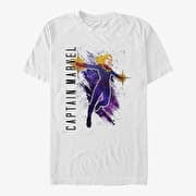 Merch Marvel Avengers: Endgame - Captain Marvel Painted Unisex T-Shirt White