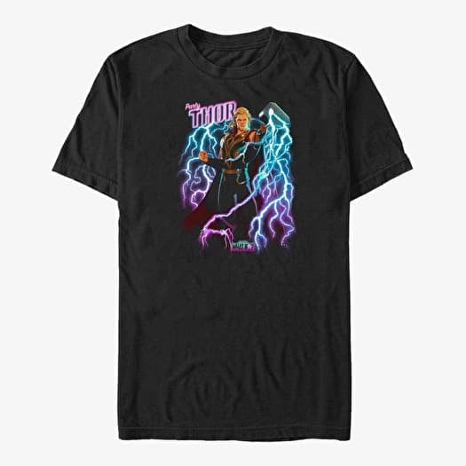 Tricou Merch Marvel What If...? - Here To Party Unisex T-Shirt Black