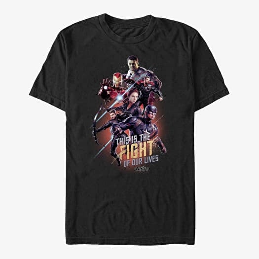 Merch Marvel Avengers: Endgame - Life Fight Unisex T-Shirt Black