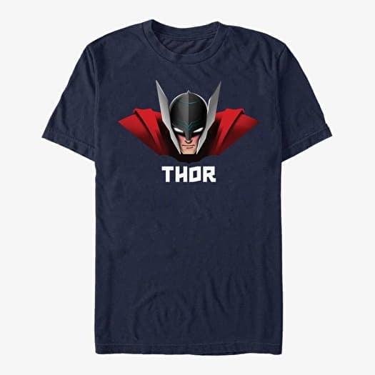 T-särk Merch Marvel Avengers Classic - Shape Thor Unisex T-Shirt Navy Blue