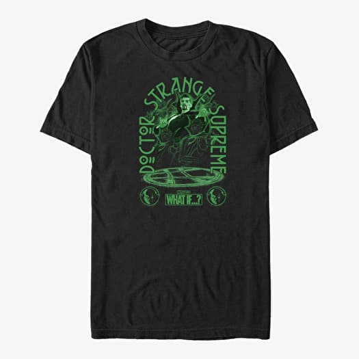 Tricou Merch Marvel What If...? - Doctor Strange Multi Unisex T-Shirt Black