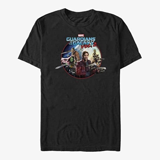 T-shirt Merch Marvel GOTG Classic - Shocking Target Unisex T-Shirt Black