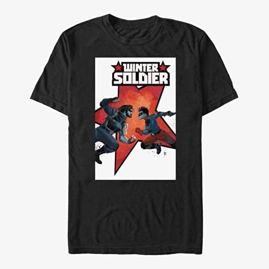 Tricou Merch Marvel - Winter Soldier Unisex T-Shirt Black