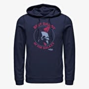 Merch Marvel Guardians Of The Galaxy 2 - Best Daddy Unisex Hoodie Navy Blue