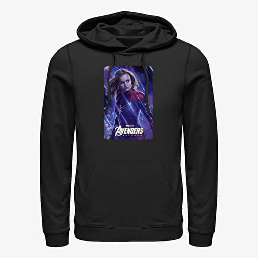 Sweat-shirt Merch Marvel Avengers: Endgame - Space Marvel Unisex Hoodie Black