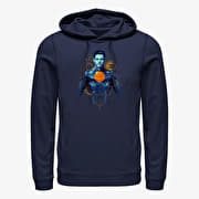 Merch Marvel: Eternals - Ikaris Orange Unisex Hoodie Navy Blue