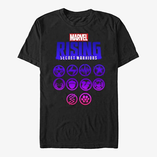 Maglietta Merch Marvel - Secret Warriors ICON Unisex T-Shirt Black