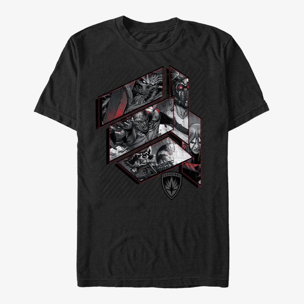 T-shirts Merch Marvel Avengers Classic - Galaxy Warriors Unisex T-Shirt Black