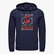 Merch Marvel Deadpool - Deadpool Nutcracker Unisex Hoodie Navy Blue