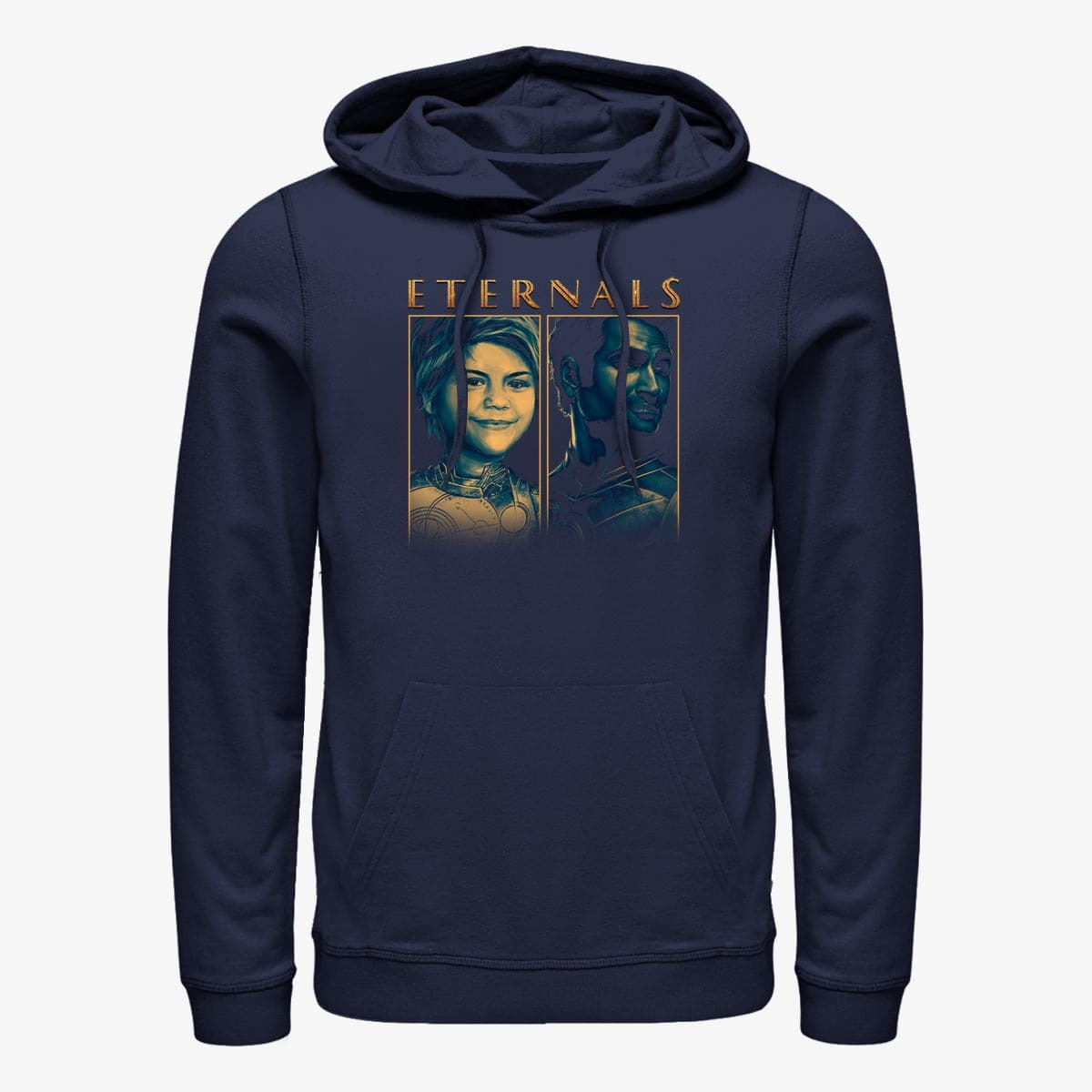 Толстовки та реглани Merch Marvel The Eternals - Eternal Group Unisex Hoodie Navy Blue