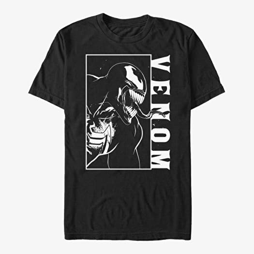 Tricou Merch Marvel - Venom Profile Block Unisex T-Shirt Black
