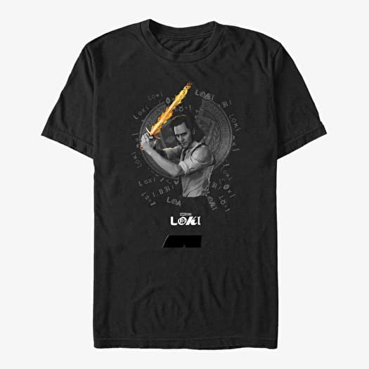 T-shirt Merch Marvel Loki - Sylvie Power Unisex T-Shirt Black