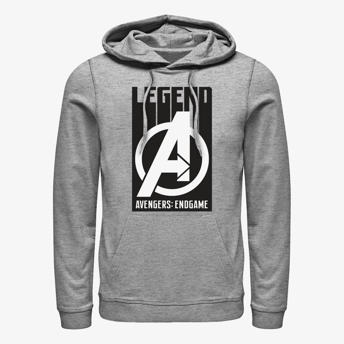 Hupparit ja collegepaidat Merch Marvel Avengers: Endgame - Avengers Legends Unisex Hoodie Heather Grey