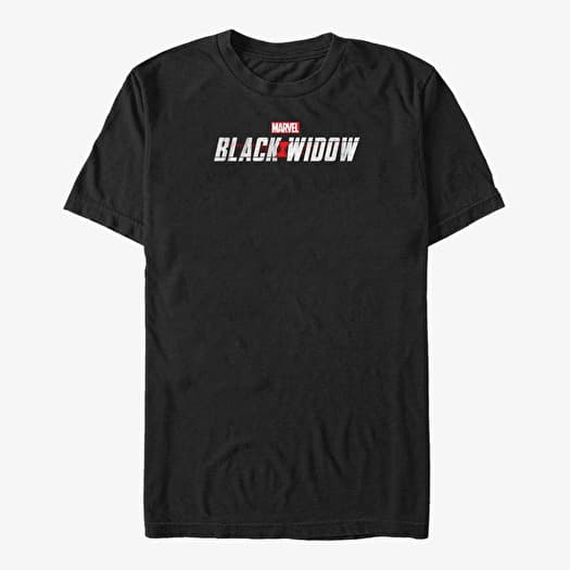 Merch Marvel Black Widow: Movie - Black Widow Logo Unisex T-Shirt Black