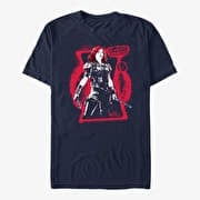 Merch Marvel What If...? - Apocalypse Widow Unisex T-Shirt Navy Blue