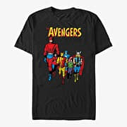 Merch Marvel Avengers Classic - OG Avegngers Unisex T-Shirt Black