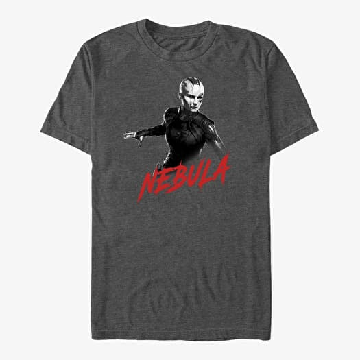 T-shirt Merch Marvel Guardians Of The Galaxy Classic - High Contrast Nebula Unisex T-Shirt Dark Heather Grey
