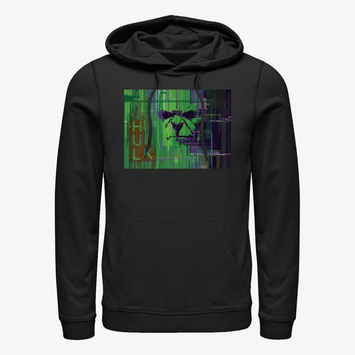 Sweatshirts Merch Marvel - Vibrant Hulk Unisex Hoodie Black