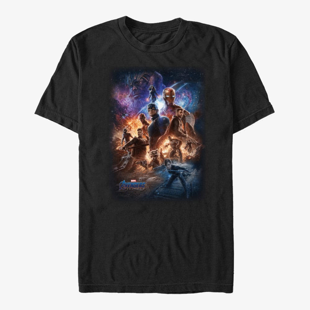 T-shirts Merch Marvel Avengers: Endgame - Engame Posters Unisex T-Shirt Black