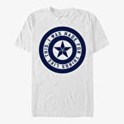 Merch Marvel Avengers: Endgame - Shield Inspiration Unisex T-Shirt White