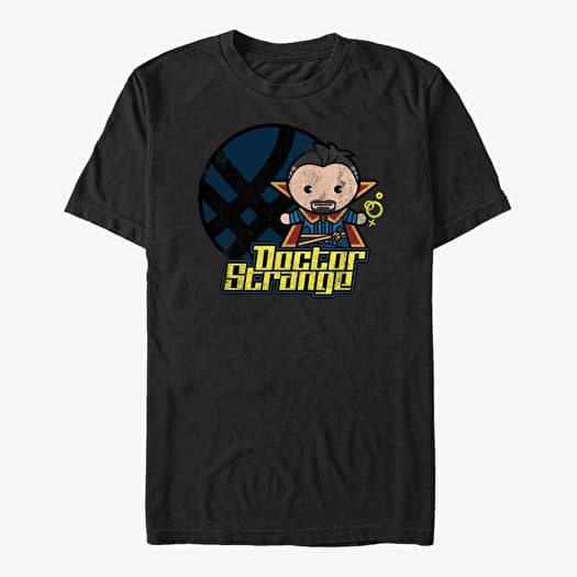 Tričko Merch Marvel Avengers Classic - Strange Kawaii Unisex T-Shirt Black