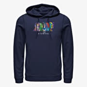 Merch Marvel The Eternals - Silhouette Heads Unisex Hoodie Navy Blue