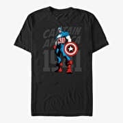 Merch Marvel Avengers Classic - Decades Cap Unisex T-Shirt Black