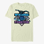 Merch Marvel Avengers Classic - Wakanda Crosshatch Unisex T-Shirt Natural