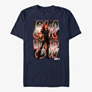 Merch Marvel What If...? - Black Widow Apocalypse Unisex T-Shirt Navy Blue
