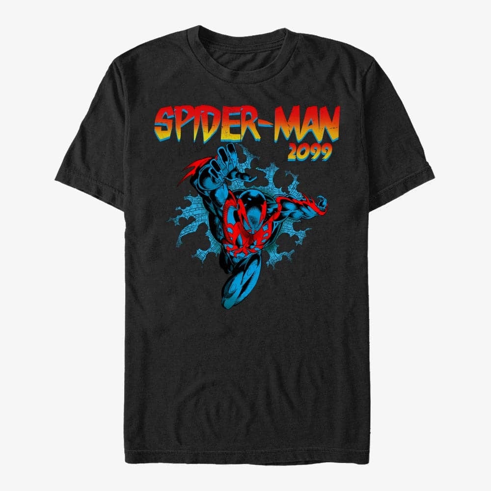 T-Shirts Merch Marvel Spider-Man Classic - Spiderman-2099 Unisex T-Shirt Black