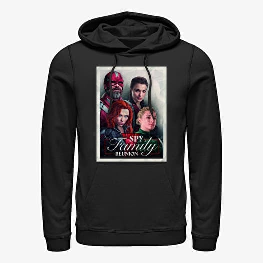 Sweatshirt Merch Marvel Black Widow: Movie - Family of Spies Unisex Hoodie Black