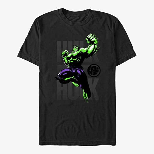 Tričko Merch Marvel Avengers Classic - Hulkin Unisex T-Shirt Black