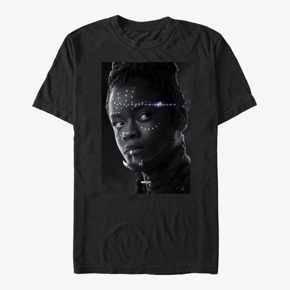 T-Shirts Merch Marvel Avengers: Endgame - Avenge Shuri Unisex T-Shirt Black