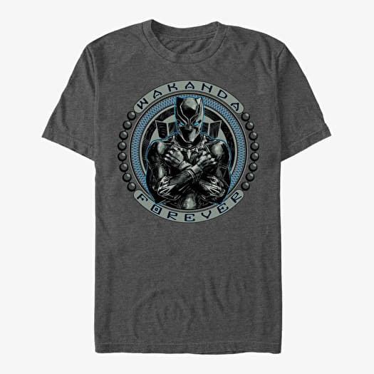 T-shirt Merch Marvel Avengers Classic - Wakanda Beads Unisex T-Shirt Dark Heather Grey