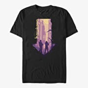 Merch Marvel Hawkeye - Colorful Hawkeye Unisex T-Shirt Black