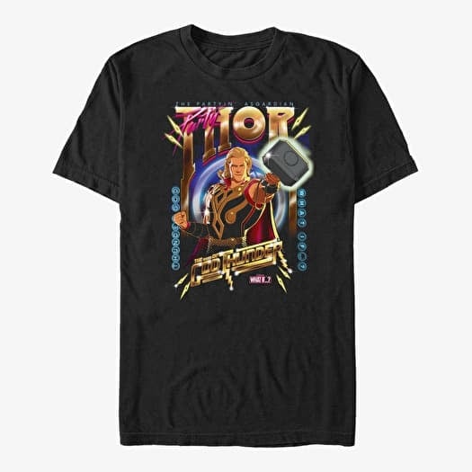 T-särk Merch Marvel What If...? - PARTYIN ASGARDIAN Unisex T-Shirt Black