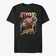 Merch Marvel What If...? - PARTYIN ASGARDIAN Unisex T-Shirt Black