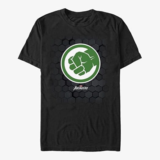 Majica Merch Marvel - Hulk Hex Unisex T-Shirt Black
