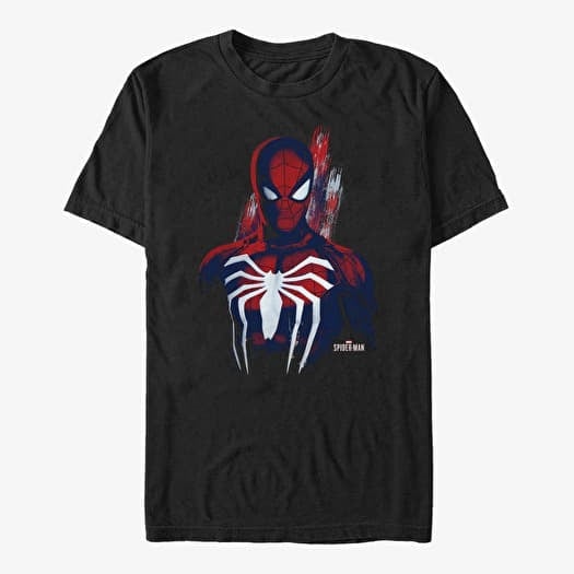 Tricou Merch Marvel - Spidey Paint Unisex T-Shirt Black