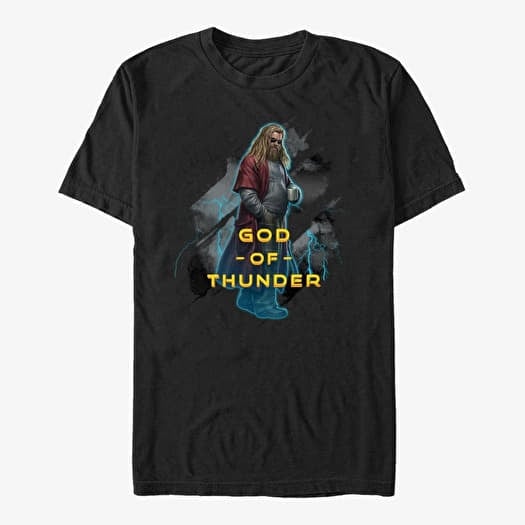 T-skjorte Merch Marvel Avengers: Endgame - Lord of Thunder Unisex T-Shirt Black