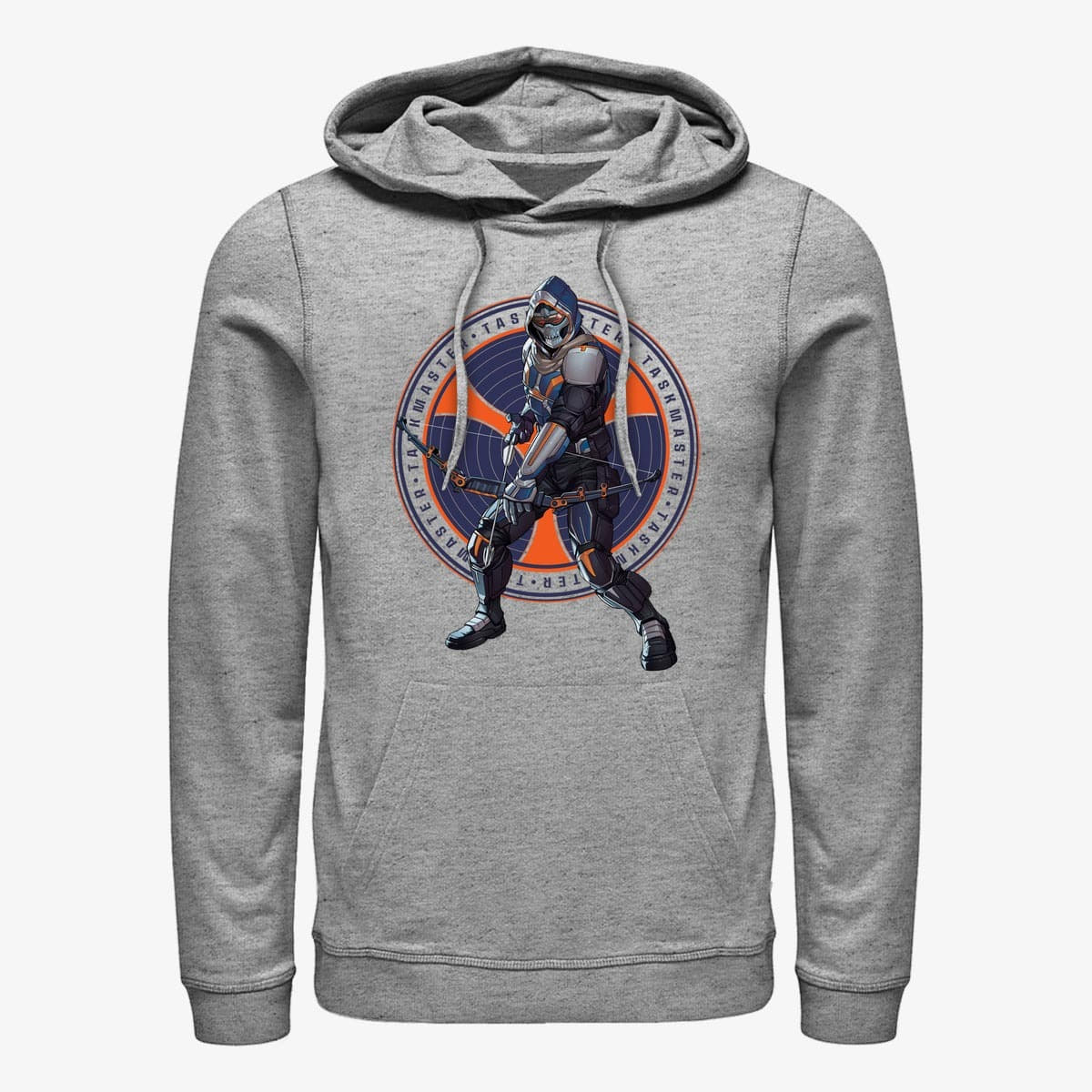Mikiny Merch Marvel Black Widow: Movie - TaskMaster Circle Unisex Hoodie Heather Grey