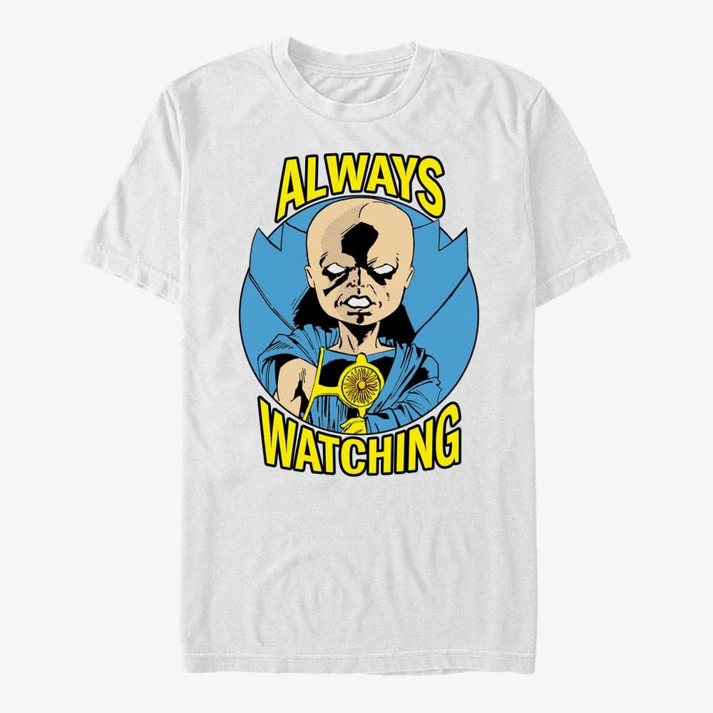 T-shirts Merch Marvel Classic - Eternal Watcher Unisex T-Shirt White