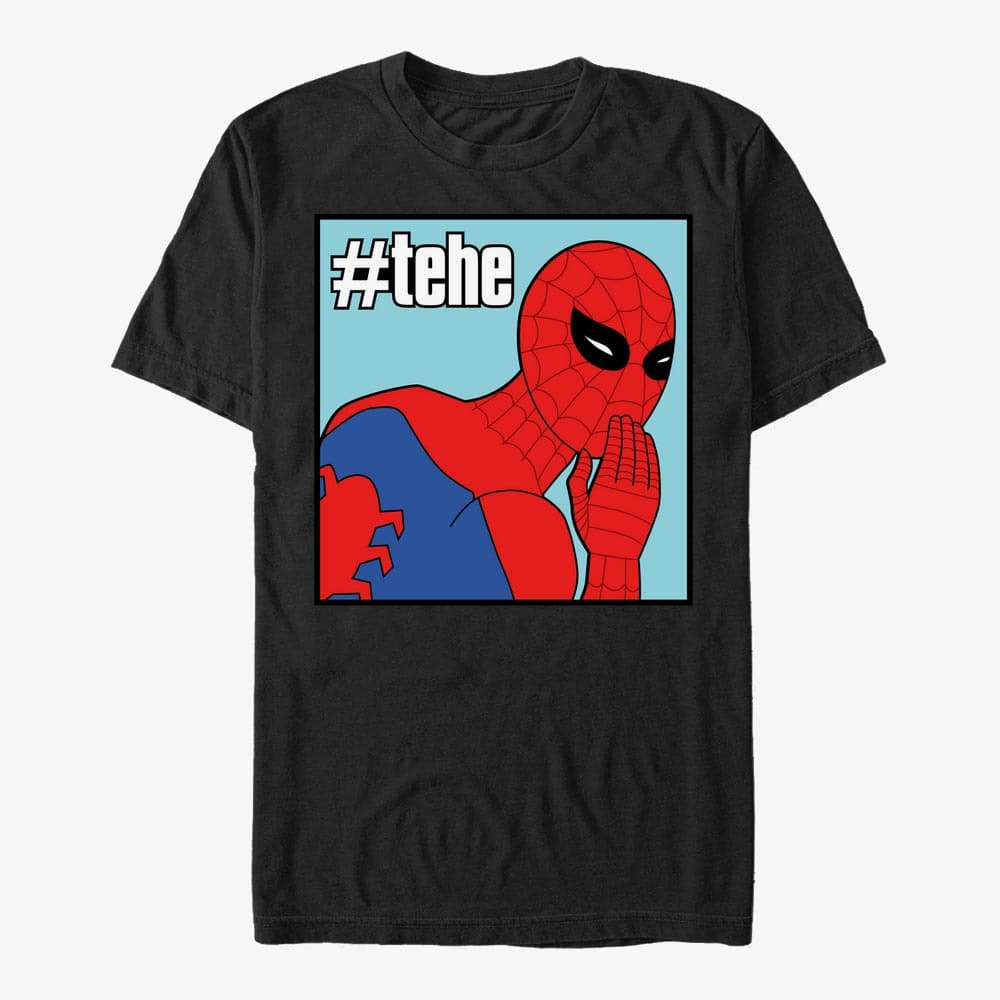 T-Shirts Merch Marvel Spider-Man Classic - TeeHee Unisex T-Shirt Black