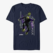 Merch Marvel Avengers: Endgame - Hulk Motion Unisex T-Shirt Navy Blue