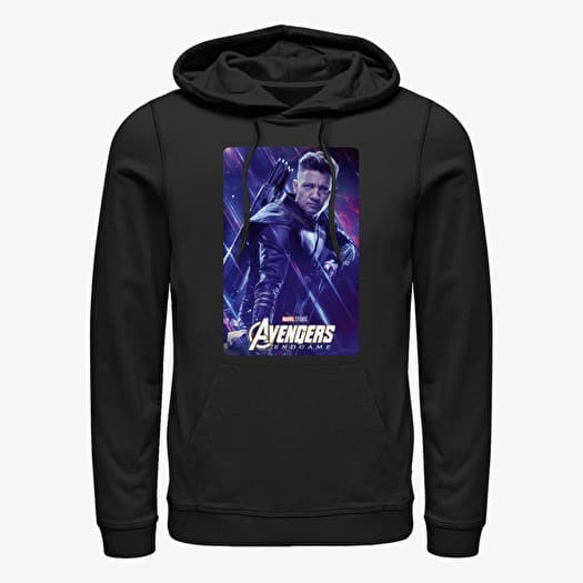 Sweatshirt Merch Marvel Avengers: Endgame - Space Hawk Unisex Hoodie Black