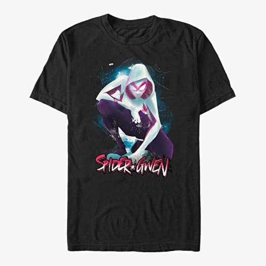 Majica Merch Marvel - Gwens Net Unisex T-Shirt Black