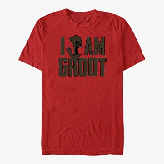 T-shirt Merch Marvel GOTG 2 - Guardians Line Up Unisex T-Shirt Red