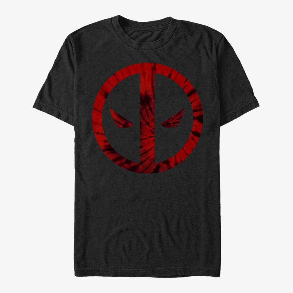 Футболки Merch Marvel Deadpool - Deadpool Tie-Dye Unisex T-Shirt Black