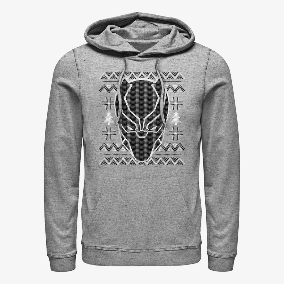 Sweatshirts Merch Marvel Avengers Classic - Back Panther Sweater Unisex Hoodie Heather Grey